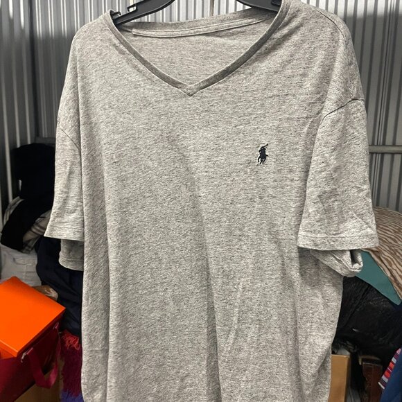 Men's Polo Ralph Lauren Gray T-Shirt - Picture 1 of 3